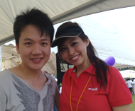 Birthday party photos with celebrity