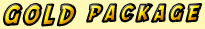 Birthday party gold package